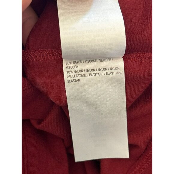 Jason Wu Long Sleeve Button-Down Midi Dress Red Size Large Retro Style Comfy - Picture 6 of 6